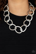 Load image into Gallery viewer, Paparazzi Industrial Intimidation - Silver Necklace