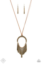 Load image into Gallery viewer, Paparazzi You Wouldnt FLARE! - Brass Necklace