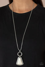 Load image into Gallery viewer, Paparazzi Stone Prairies - White Necklace