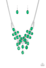 Load image into Gallery viewer, Paparazzi Serene Gleam - Green Necklace