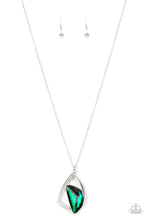 Load image into Gallery viewer, Paparazzi Galactic Wonder - Green Necklace