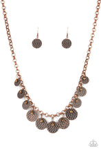 Load image into Gallery viewer, Paparazzi Delightfully Dappled - Copper Necklace