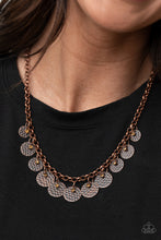 Load image into Gallery viewer, Paparazzi Delightfully Dappled - Copper Necklace