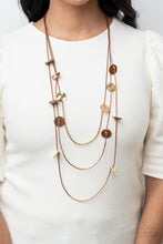 Load image into Gallery viewer, Paparazzi Alluring Luxe - Brown Necklace
