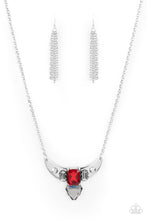 Load image into Gallery viewer, Paparazzi You the TALISMAN! - Red Necklace