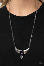 Load image into Gallery viewer, Paparazzi You the TALISMAN! - Purple Necklace