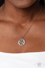 Load image into Gallery viewer, Paparazzi Think PAW-sitive - Silver Necklace