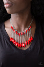 Load image into Gallery viewer, Paparazzi Venturous Vibes - Red Necklace