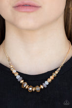 Load image into Gallery viewer, Paparazzi Turn Up The Tea Lights - Gold Necklace