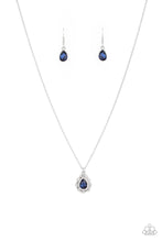 Load image into Gallery viewer, Paparazzi Vintage Validation - Blue Necklace