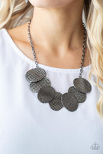 Load image into Gallery viewer, Paparazzi Industrial Wave - Black Necklace