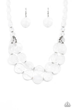 Load image into Gallery viewer, Paparazzi Beach Day Demure - White Necklace