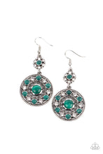 Load image into Gallery viewer, Paparazzi Party at My PALACE - Green Earrings