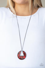 Load image into Gallery viewer, Paparazzi Chromatic Couture - Red Necklace