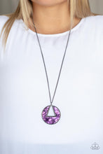 Load image into Gallery viewer, Paparazzi Chromatic Couture - Purple Necklace