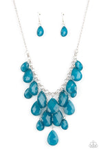 Load image into Gallery viewer, Paparazzi Front Row Flamboyance - Blue Necklace
