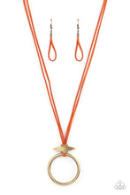 Load image into Gallery viewer, Paparazzi Noticeably Nomad - Orange Necklace