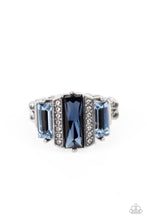 Load image into Gallery viewer, Paparazzi A GLITZY Verdict - Blue Ring