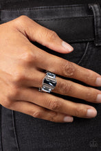 Load image into Gallery viewer, Paparazzi A GLITZY Verdict - Blue Ring