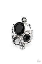 Load image into Gallery viewer, Paparazzi Demandingly Duchess - Black Ring