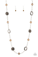 Load image into Gallery viewer, Paparazzi Glammed Up Goals - Brown Necklace