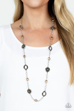 Load image into Gallery viewer, Paparazzi Glammed Up Goals - Brown Necklace