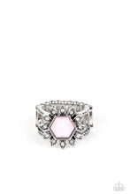 Load image into Gallery viewer, Paparazzi Wonderfully Wallflower - Pink Ring