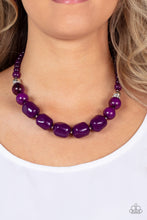 Load image into Gallery viewer, Paparazzi Ten Out of TENACIOUS - Purple Necklace