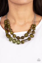Load image into Gallery viewer, Paparazzi Pina Colada Paradise - Green Necklace