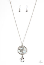 Load image into Gallery viewer, Paparazzi Iridescently Influential - White Lanyard