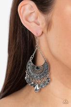 Load image into Gallery viewer, Paparazzi Lunar Allure - Black Earrings