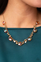 Load image into Gallery viewer, Paparazzi Sassy Super Nova - Gold Necklace