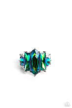 Load image into Gallery viewer, Paparazzi Iridescently Interstellar - Green Earring