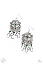 Load image into Gallery viewer, Paparazzi Majestic Makeover - Green Earring