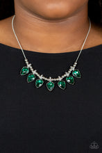 Load image into Gallery viewer, Paparazzi Crown Jewel Couture - Green Necklace