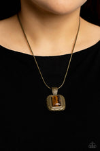Load image into Gallery viewer, Paparazzi Right Hand TALISMAN - Brass Necklace