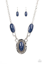Load image into Gallery viewer, Paparazzi Count to TENACIOUS - Blue Necklace