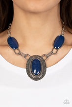Load image into Gallery viewer, Paparazzi Count to TENACIOUS - Blue Necklace