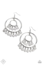 Load image into Gallery viewer, Paparazzi Caviar Command - Silver Earring