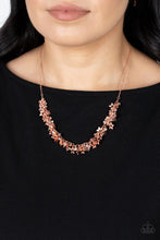 Load image into Gallery viewer, Paparazzi Fearlessly Floral - Copper Necklace