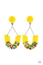 Load image into Gallery viewer, Paparazzi Make it RAINBOW - Yellow Earrings