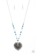 Load image into Gallery viewer, Paparazzi Doting Devotion - Blue Necklace
