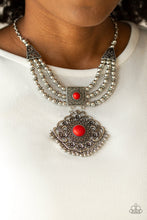Load image into Gallery viewer, Paparazzi Santa Fe Solstice - Red Necklace