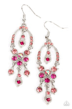 Load image into Gallery viewer, Paparazzi Sophisticated Starlet - Pink Earring