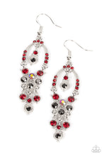 Load image into Gallery viewer, Paparazzi Sophisticated Starlet - Red Earring