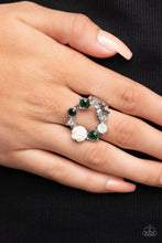 Load image into Gallery viewer, Paparazzi Butterfly Bustle - Green Ring