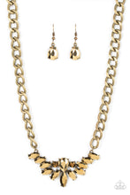 Load image into Gallery viewer, Paparazzi Come at Me - Brass Necklace