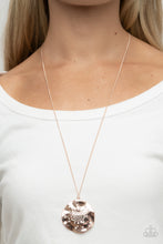 Load image into Gallery viewer, Paparazzi Boom and COMBUST - Rose Gold Necklace