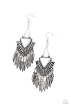 Load image into Gallery viewer, Paparazzi Shady Oasis - White Earrings