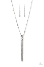 Load image into Gallery viewer, Paparazzi Metallic MESH-Up - Silver Necklace